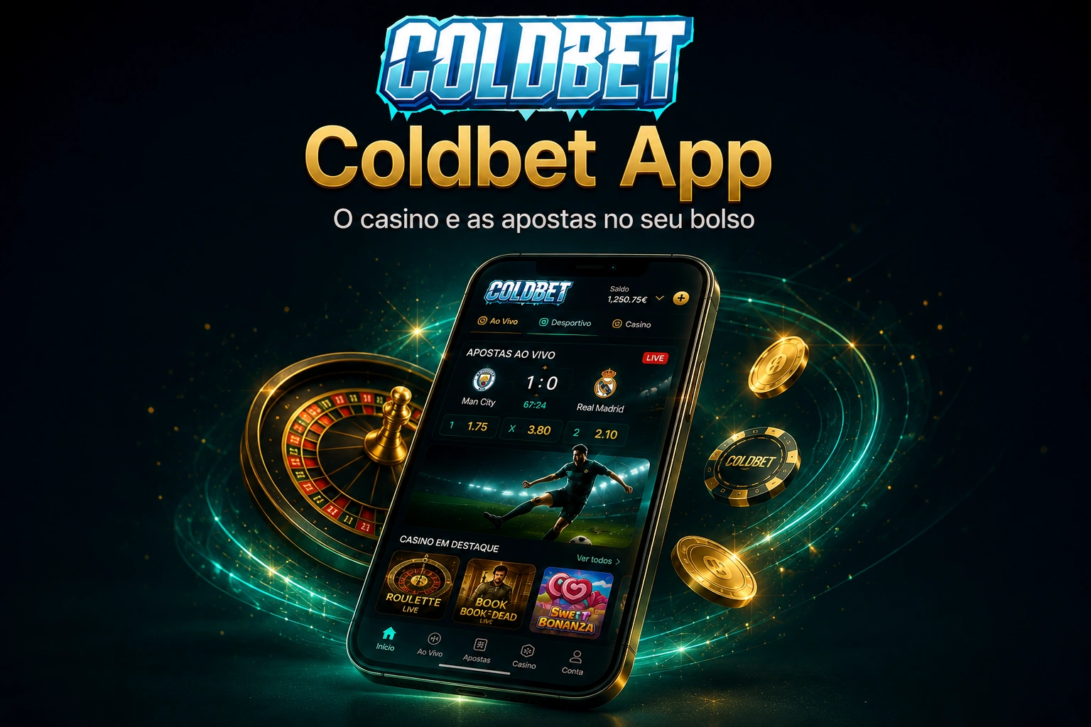 Coldbet App Portugal — Casino e Apostas no Telemóvel